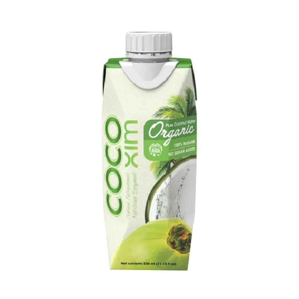 Nước Dừa Hữu Cơ, Organic Pure Coconut Water (330ml) - COCOXIM